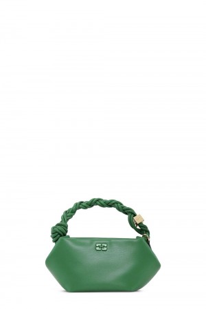 Green Women's Ganni Mini Bou Bag | 94JDBIENQ