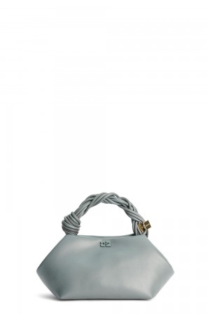 Grey Women's Ganni Small Bou Bag | 30JYKCHZV