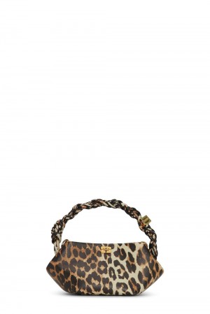 Leopard Women's Ganni Mini Bou Bag | 72UBJNOCE