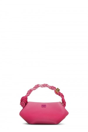 Pink Women's Ganni Gradient Mini Bou Bag | 06LQZHOKA