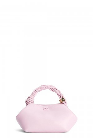 Pink Women's Ganni Small Bou Bag | 53VCNQHWD