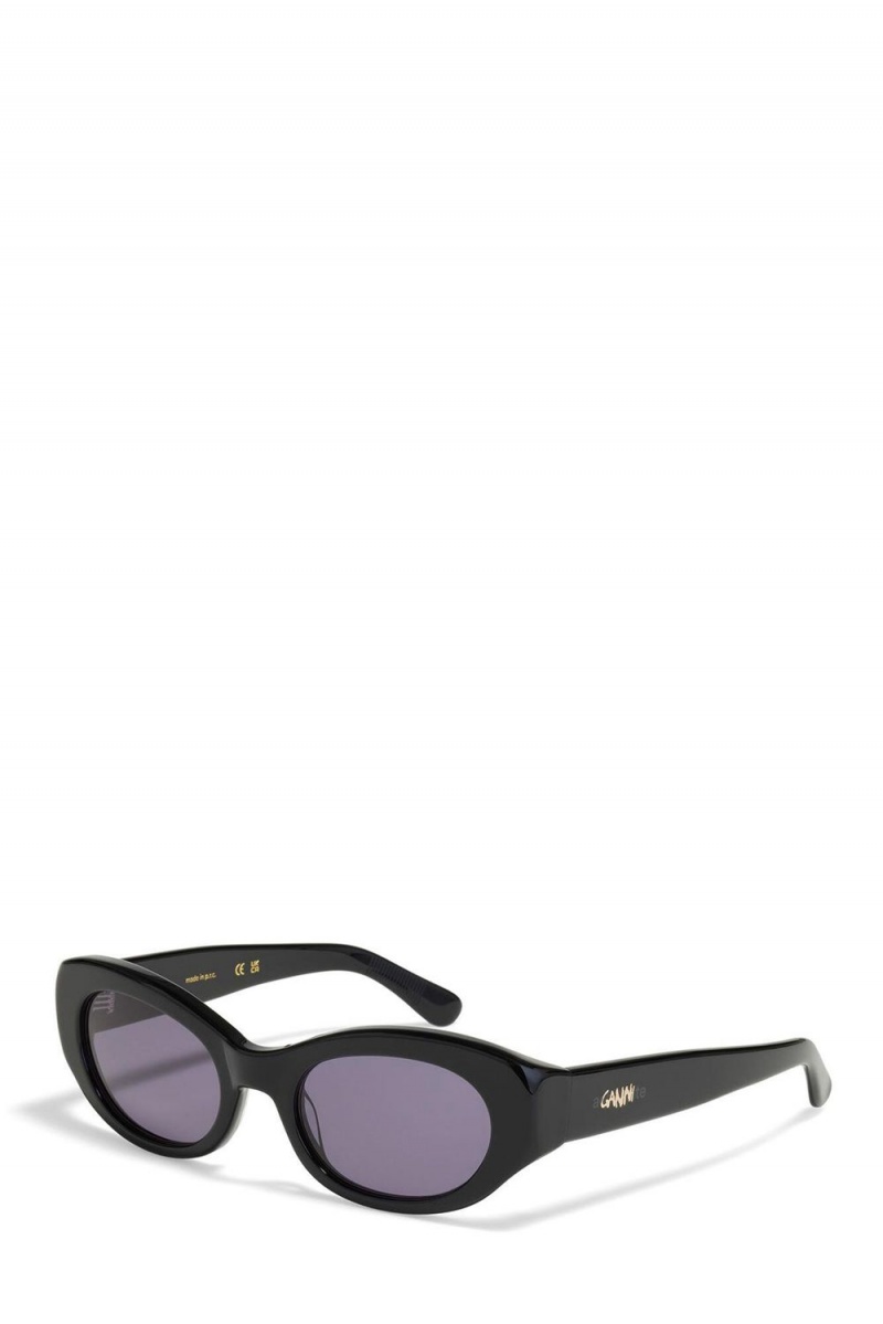 Black Women's Ganni Ace & Tate Dakota Sunglasses | 35ZKHTRWU