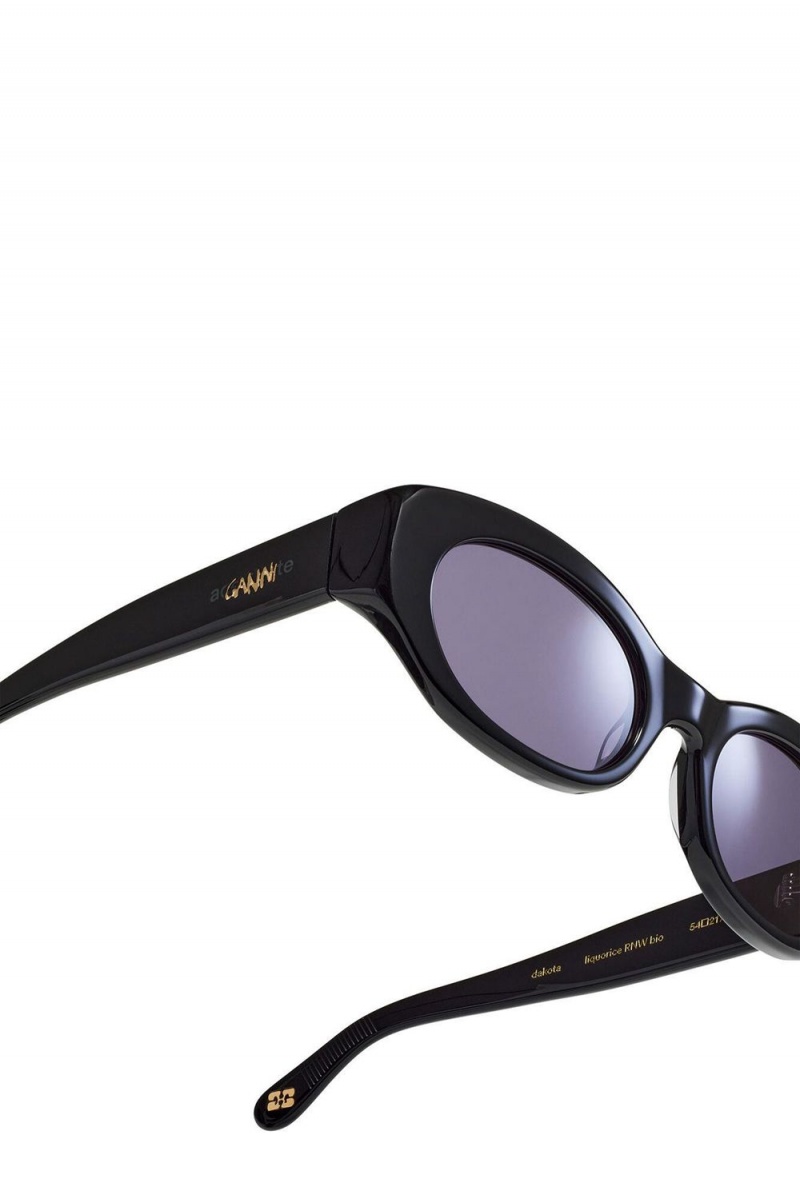 Black Women's Ganni Ace & Tate Dakota Sunglasses | 35ZKHTRWU