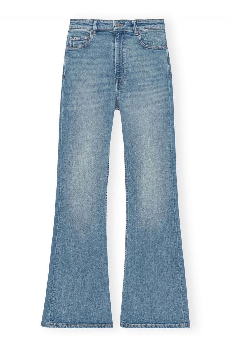 Blue Women's Ganni Tint Wash Iry Jeans | 97EXPSHRV