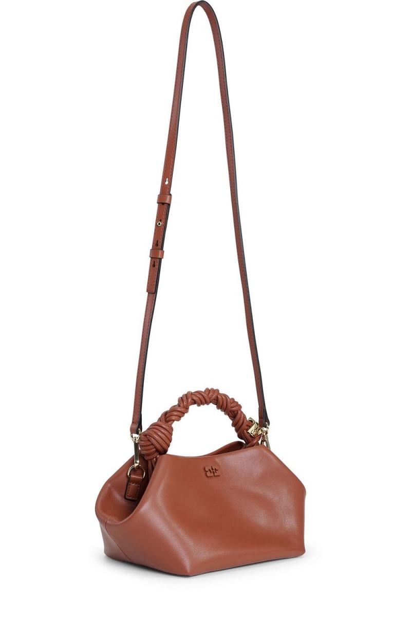 Brown Women's Ganni Small Bou Bag | 54DFGPNHJ