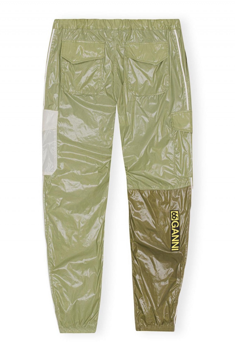 Green Women's Ganni 66°North Laugavegur Light Pants | 13ZOHAMCR