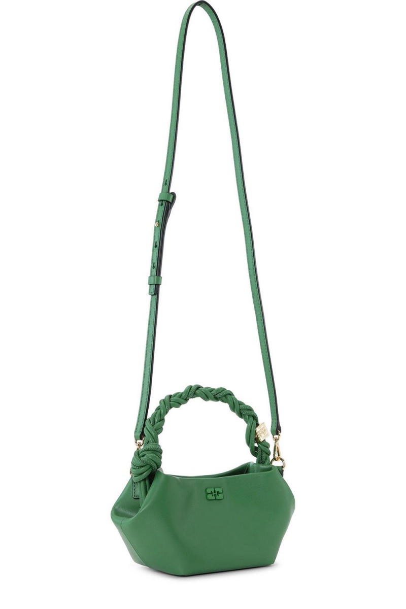 Green Women's Ganni Mini Bou Bag | 94JDBIENQ