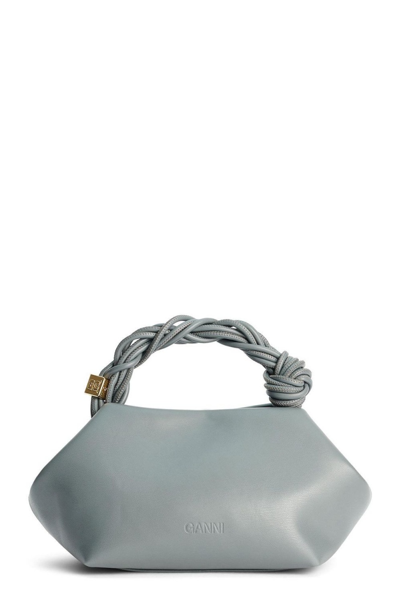 Grey Women's Ganni Small Bou Bag | 30JYKCHZV