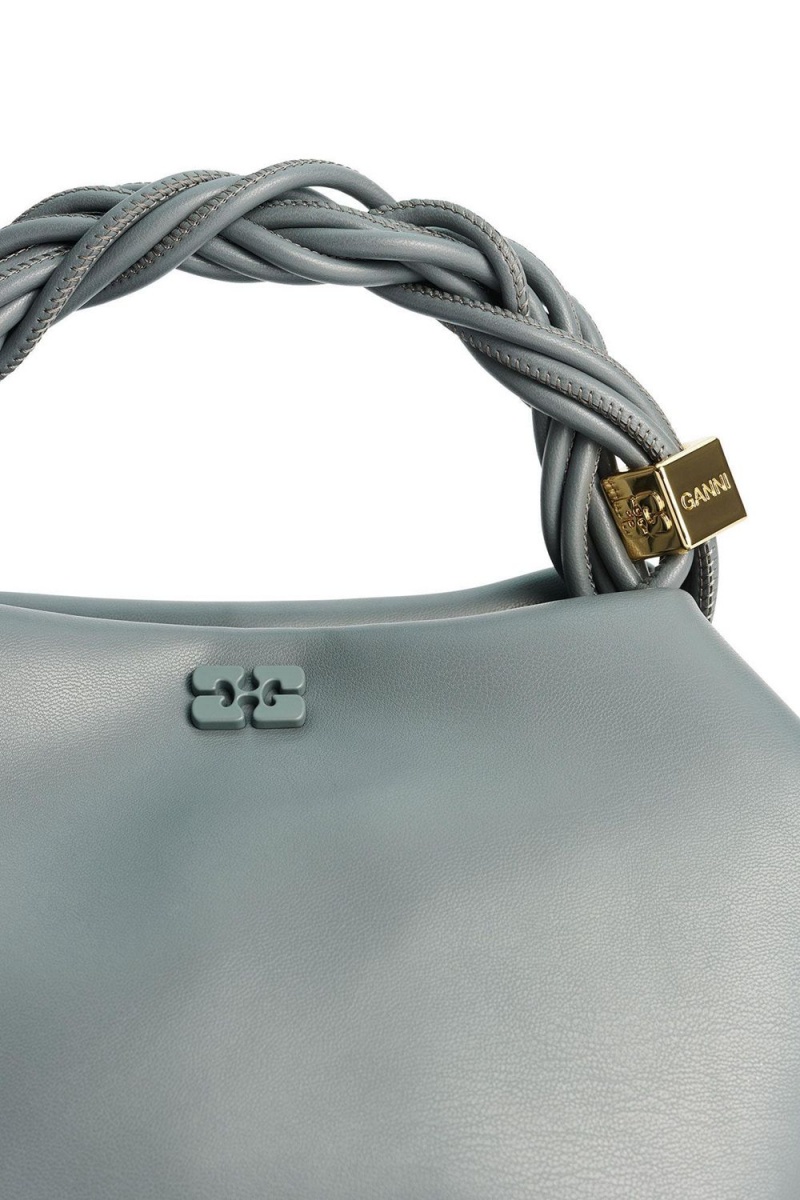 Grey Women's Ganni Small Bou Bag | 30JYKCHZV