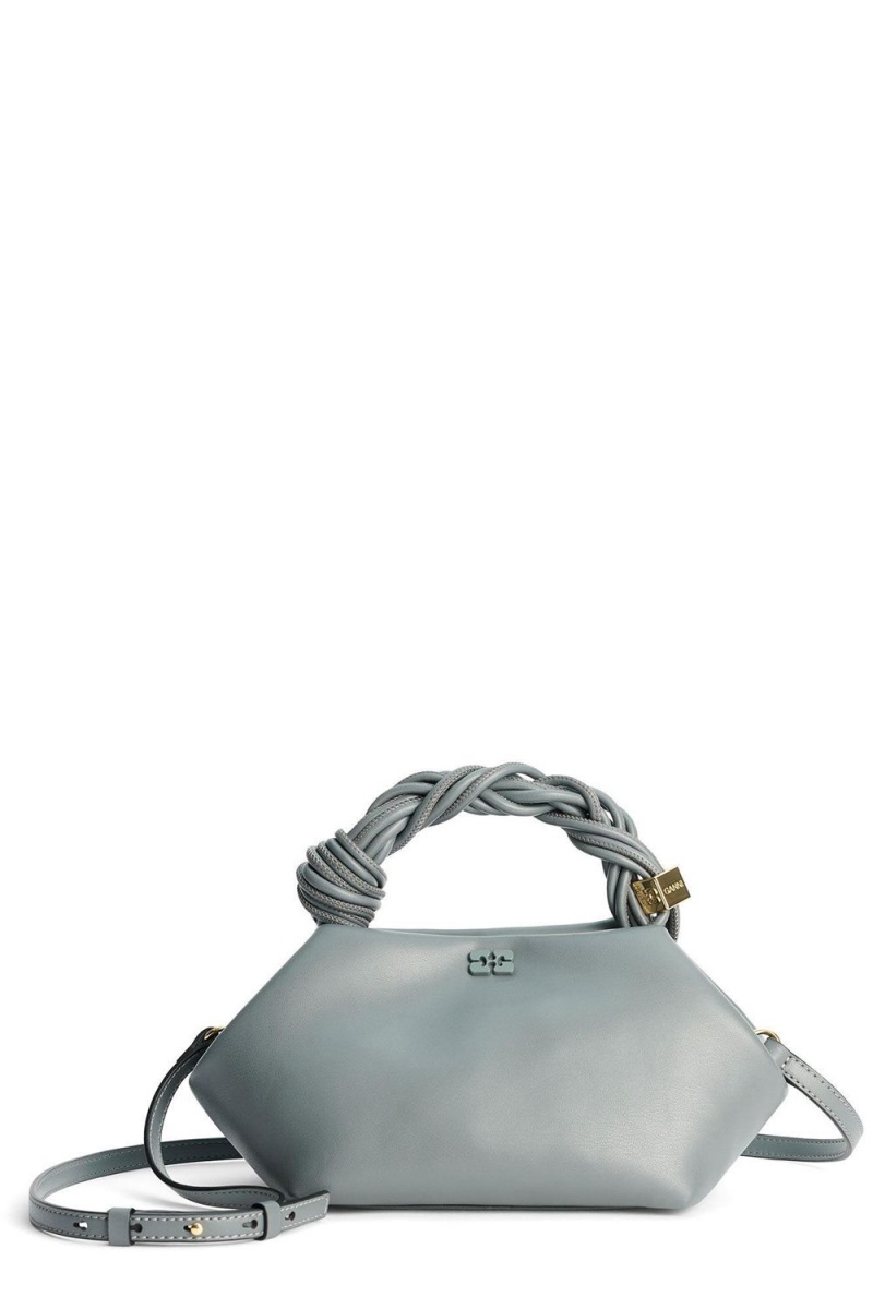 Grey Women's Ganni Small Bou Bag | 30JYKCHZV