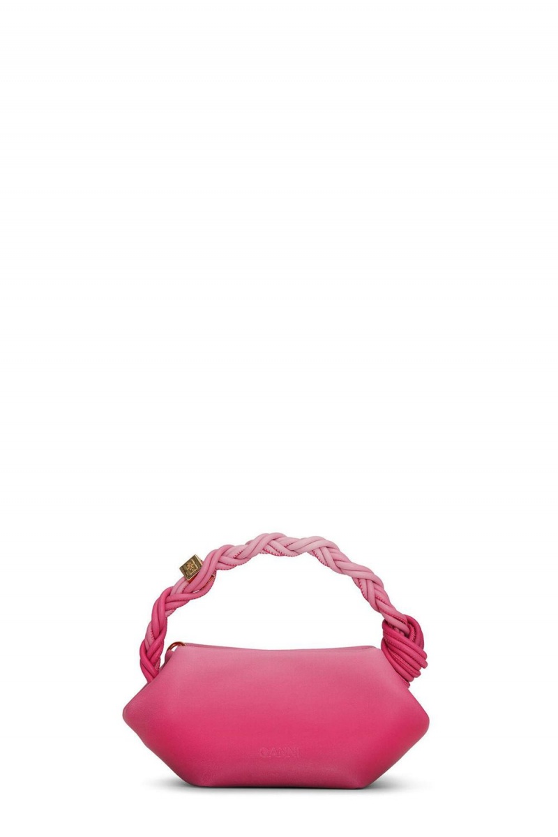 Pink Women's Ganni Gradient Mini Bou Bag | 06LQZHOKA