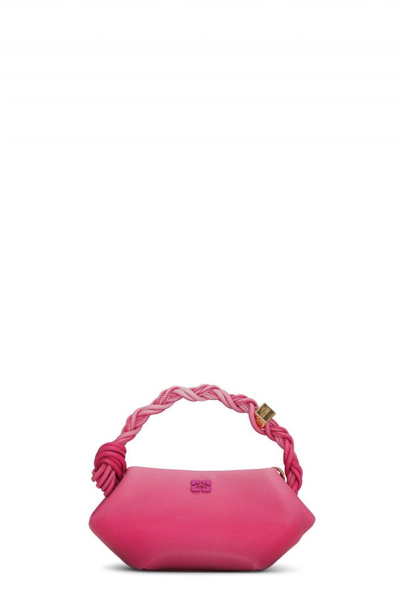 Pink Women\'s Ganni Gradient Mini Bou Bag | 06LQZHOKA