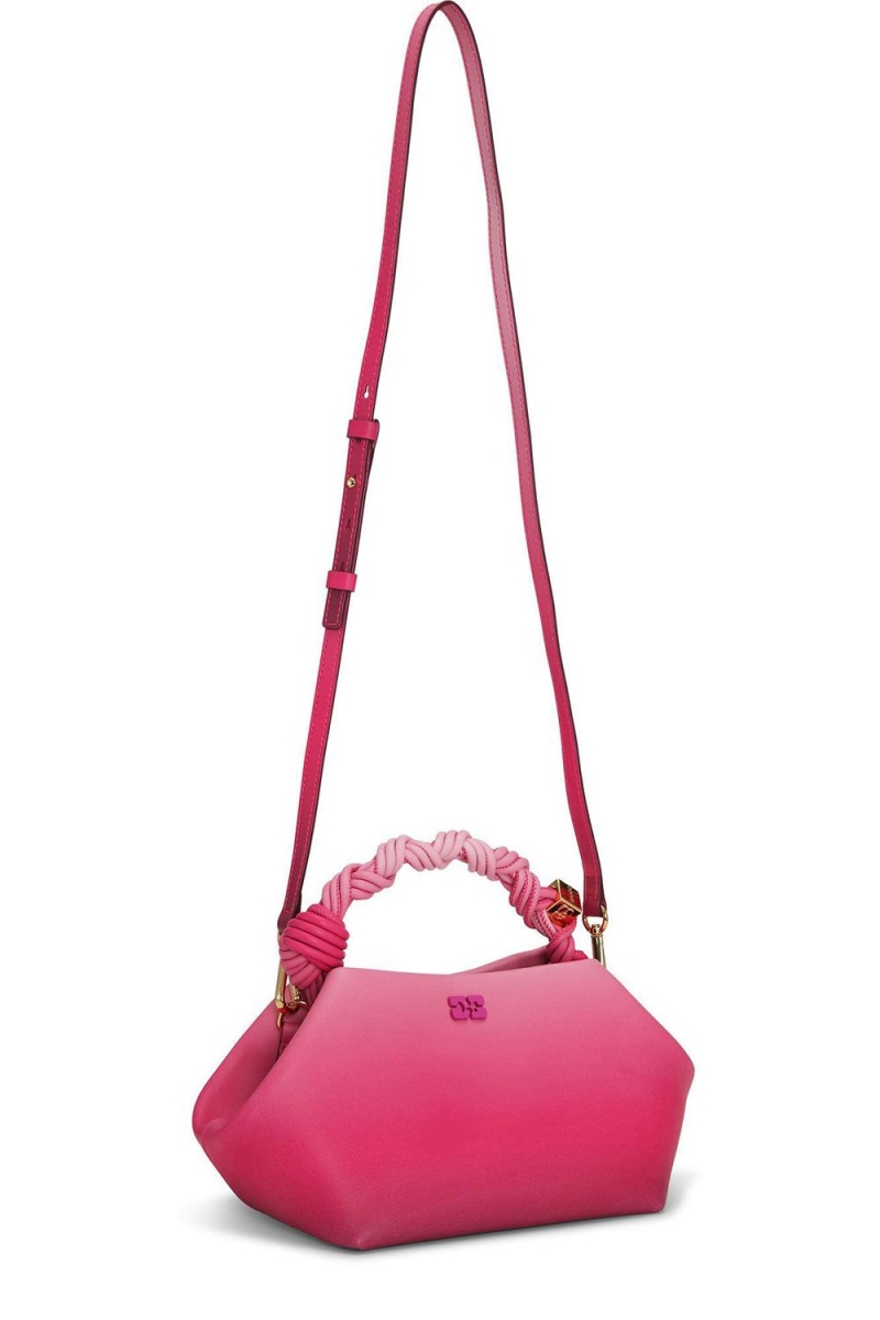 Pink Women's Ganni Gradient Small Bou Bag | 93ZDBXSFU