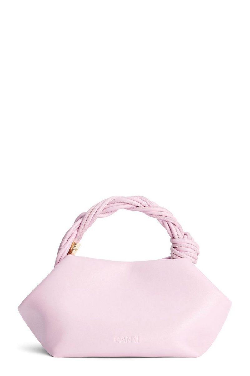 Pink Women's Ganni Small Bou Bag | 53VCNQHWD