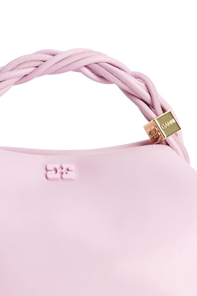 Pink Women's Ganni Small Bou Bag | 53VCNQHWD