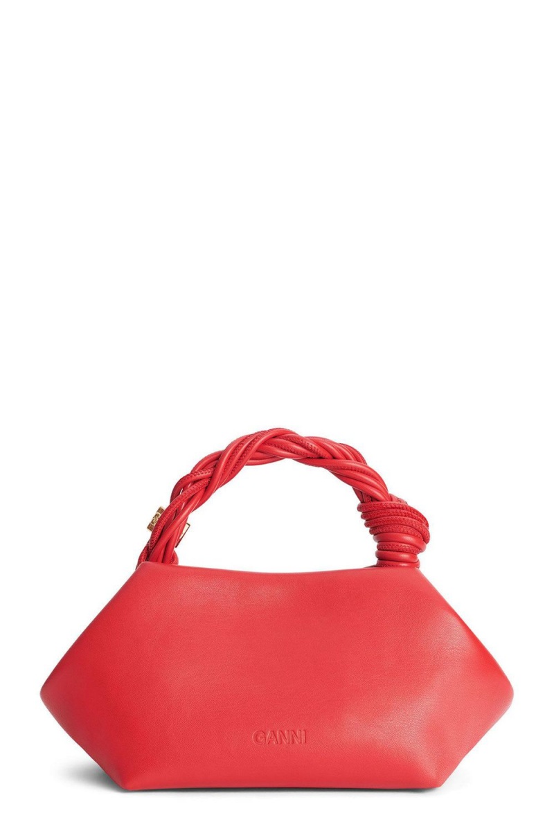 Red Women's Ganni Small Bou Bag | 35KYBGCEX